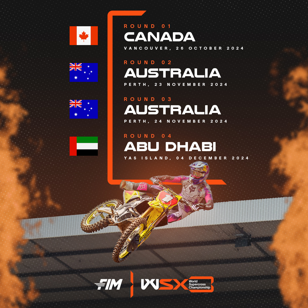2024 World Supercross calendar