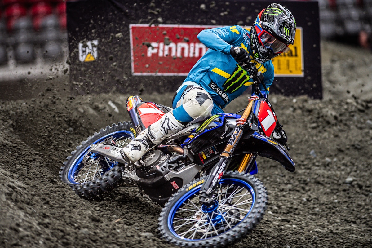 Max Anstie, racing at the 2024 Canadian GP at BC Place in Vancouver as a Wildcard entry
