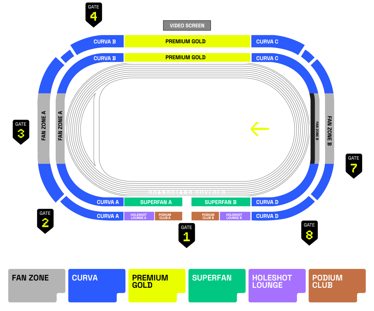 World Supercross Malaysian Gp Stadium Merdeka Seating Map