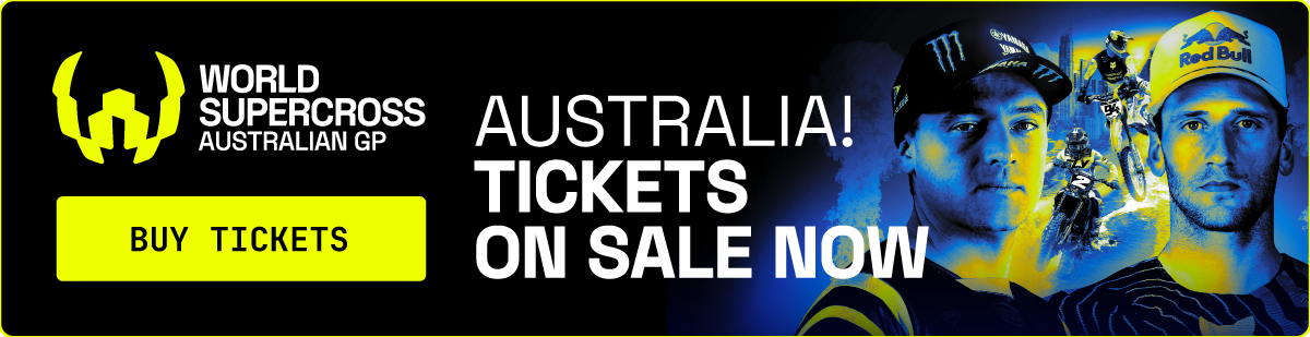 World Supercross Australian GP Tickets Now On Sale!