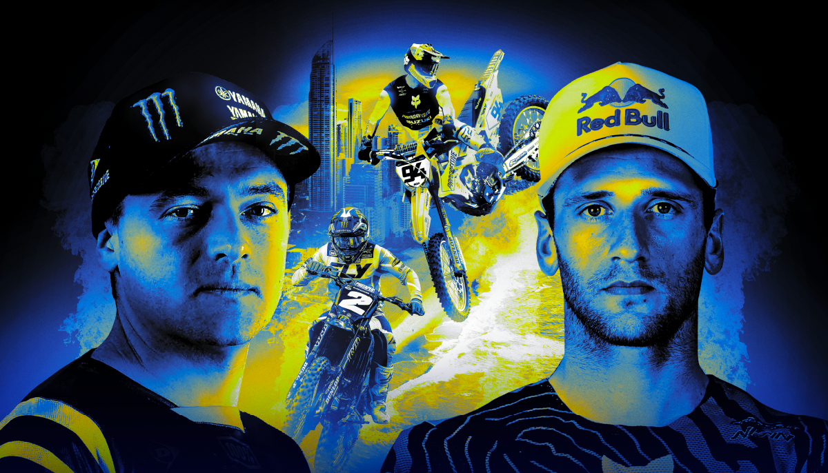 Cooper Webb and Ken Roczen World Supercross Australian GP
