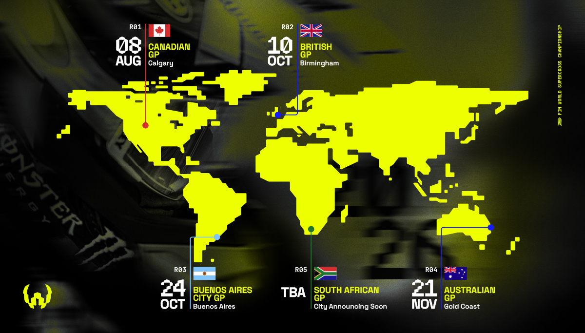 FIM World Supercross Championship 2026 Calendar