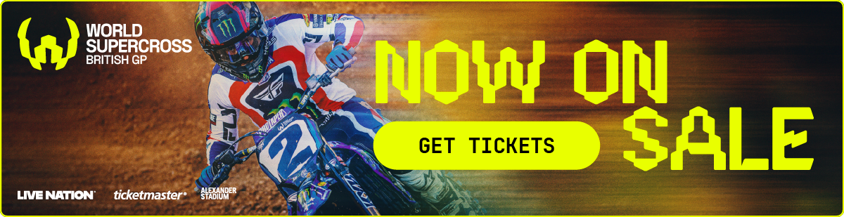 World Supercross British GP Tickets Now On Sale