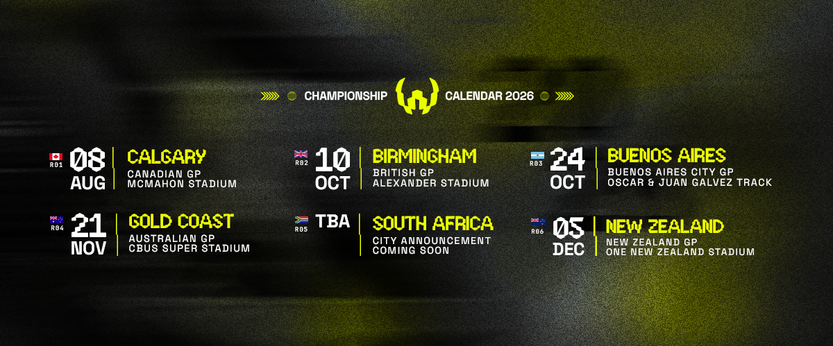 2026 FIM World Supercross Championship Calendar