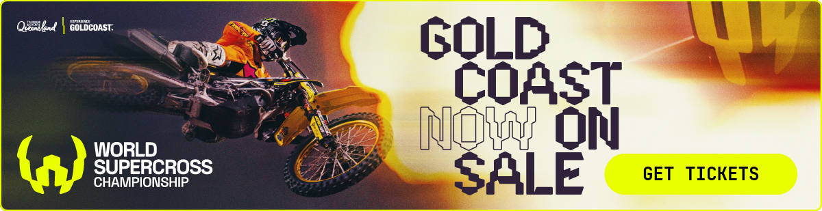 World Supercross Australian GP | Tickets Now On Sale | Jason Anderson