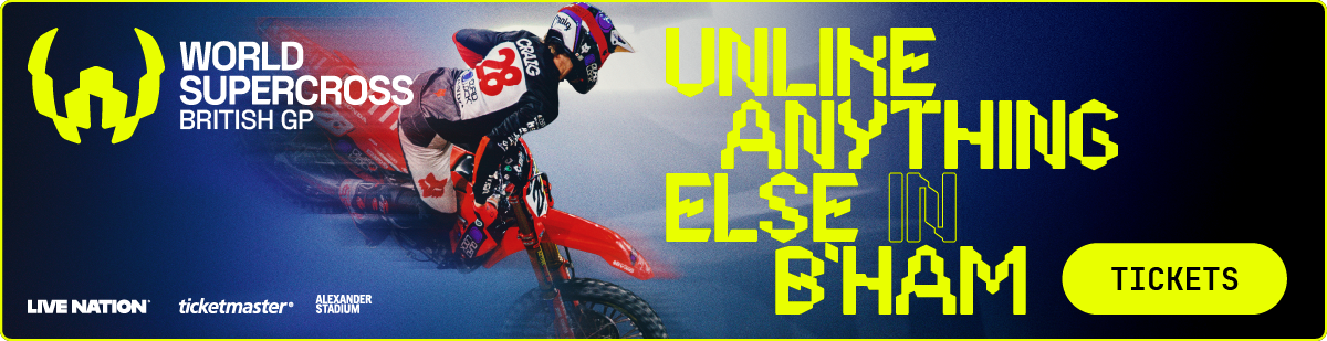 World Supercross British GP | Birmingham | Get Tickets